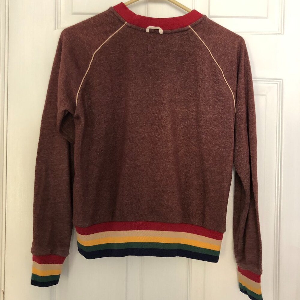 Camp Collection Crewneck Raglan Sweatshirt XS - Picture 2 of 4